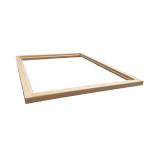 Holzrahmen für Absperrgitter