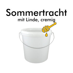 Sommertracht mit Linde, cremig