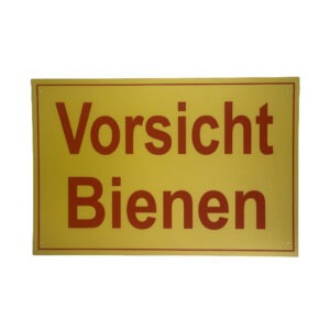 Schild "Vorsicht Bienen"